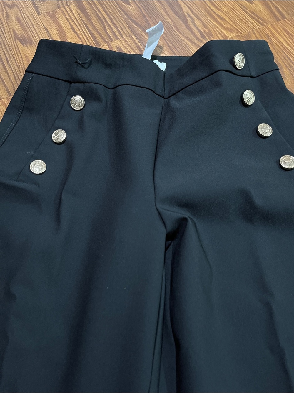 Boutique HAVER + Blair Ankle Pants with Gold Button Detail size S - Picture 3 of 5